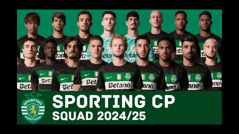 Cầu thủ Zeledon và Sporting FC tranh chấp bóng trên sân